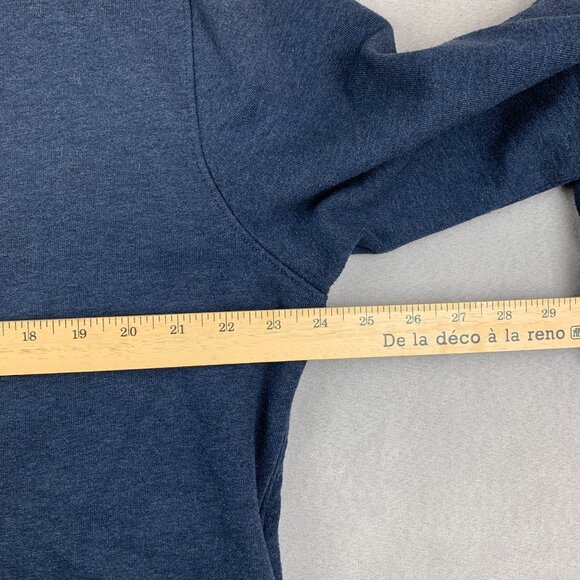 Ralph Lauren Polo Mens Sweater Large Navy Blue Shawl Neck Cardigan Long Sleeve - Picture 4 of 7